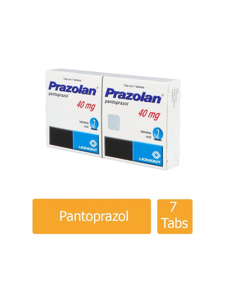 Prazolan Dual 40 Mg 7 Tabletas 
