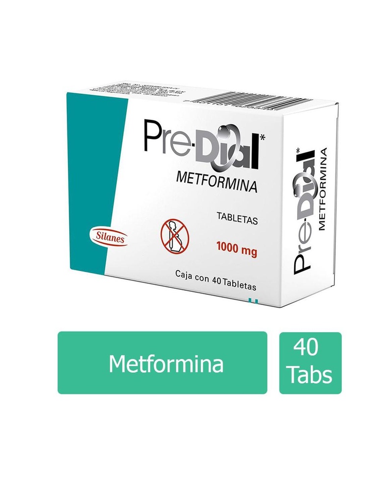 Predial 1000 Mg 40 Tabletas 