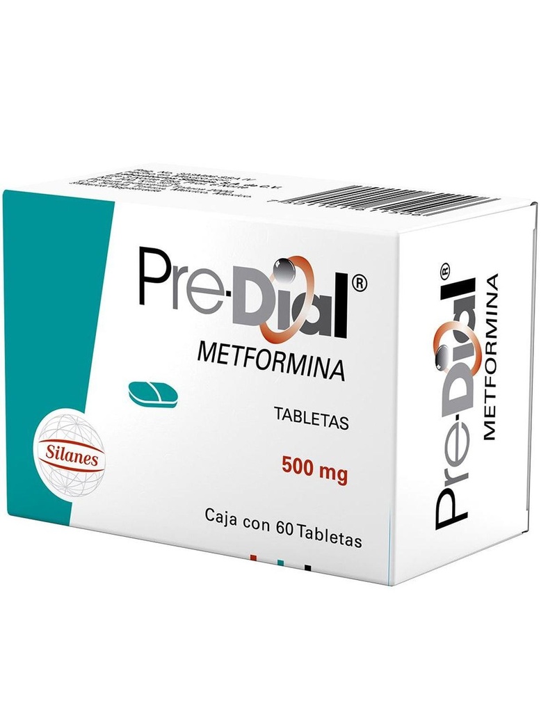 Predial 500 Mg 60 Tabletas 