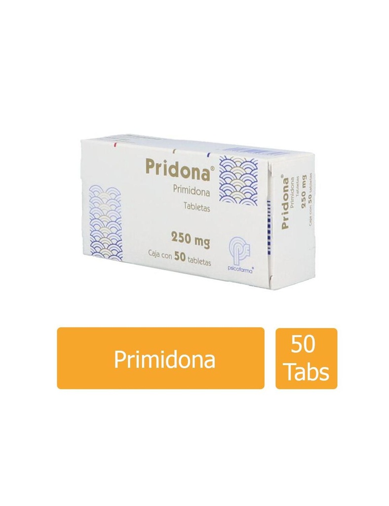 Pridona 250 Mg 50 Tabletas 