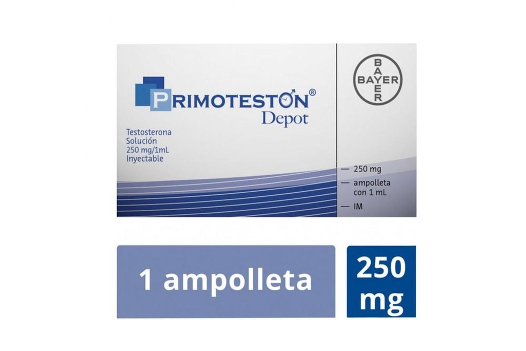 Primoteston Depot 250 Mg Ampolleta 