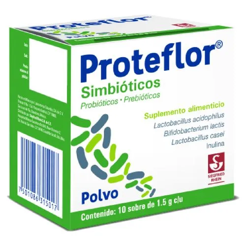 Pro-T-Flor Caja Con 10 Sobres De 1.5G