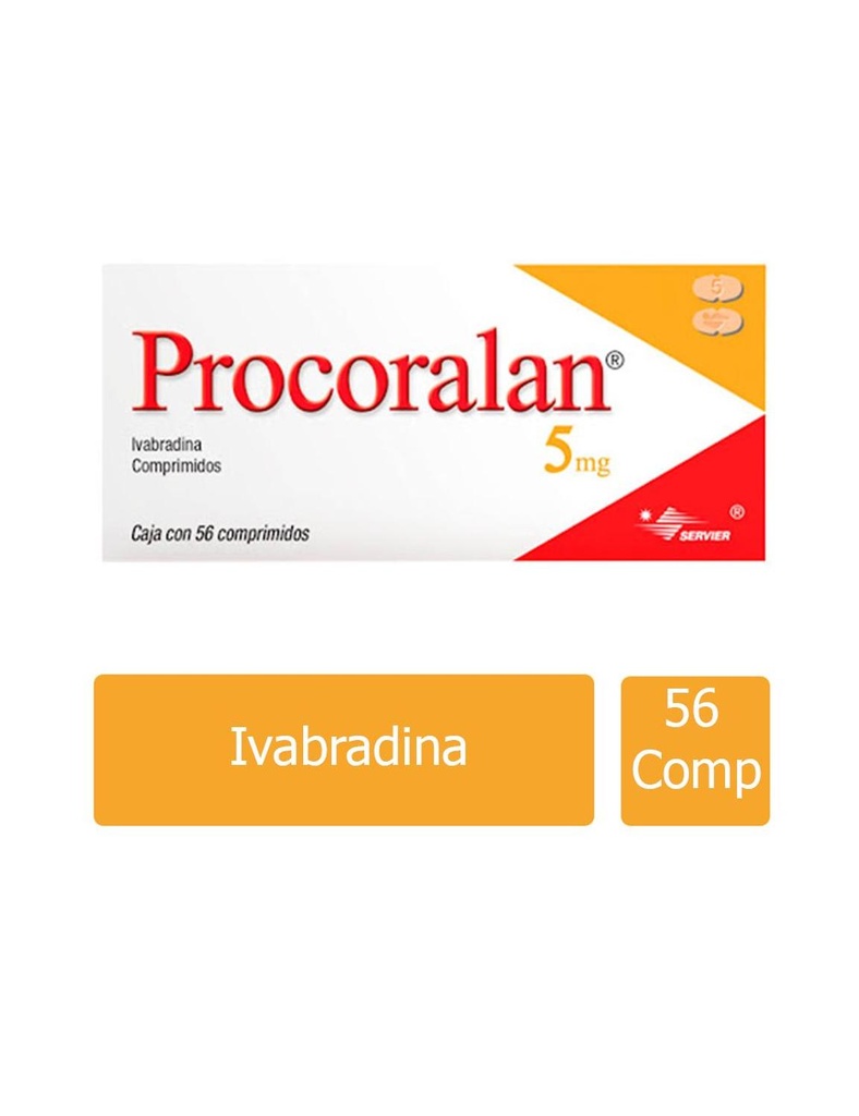 Procoralan 5 Mg 56 Comprimidos 