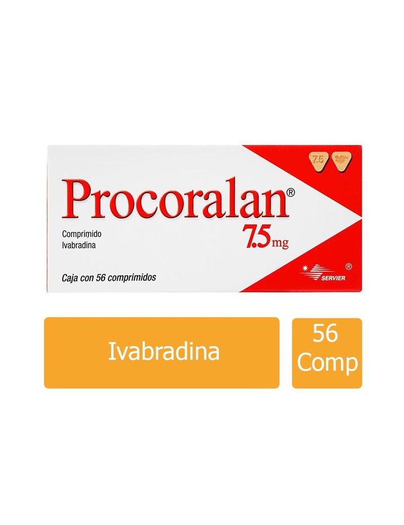 Procoralan 7.5 Mg 56 Comprimidos 