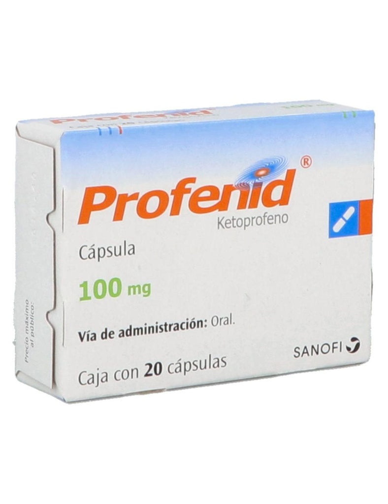 Profenid 100 Mg 20 Cápsulas 