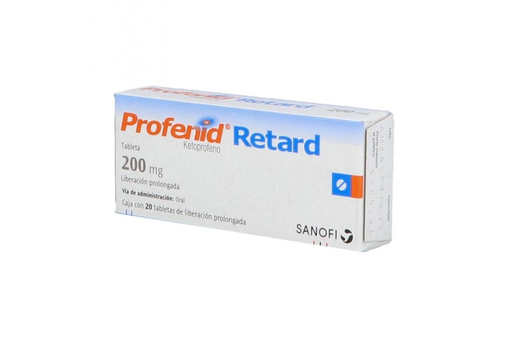 Profenid Retard 200 Mg 20 Tabletas 