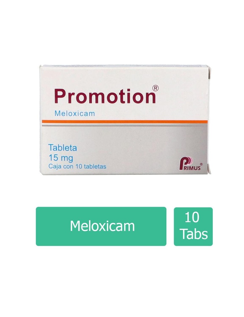 Promotion 15 Mg 10 Tabletas 