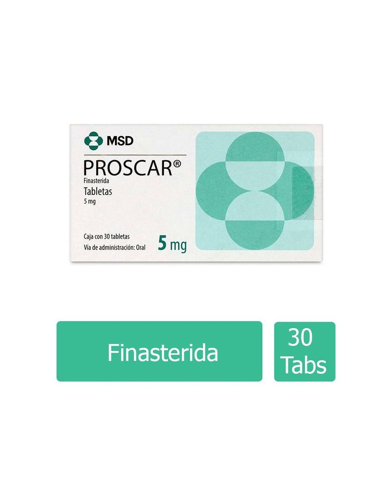 Proscar 5 Mg 30 Grageas