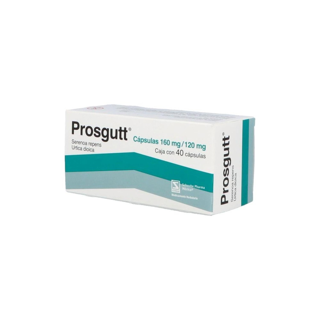 Prosgutt 160/120 Mg 40 Cápsulas 