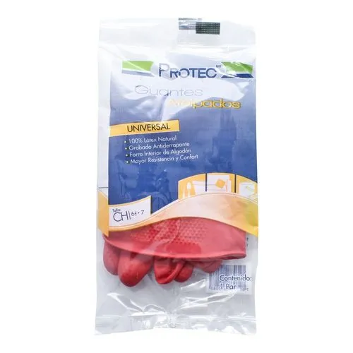 Protec Guantes Afelpados Talla Chi Bolsa Con 1 Par