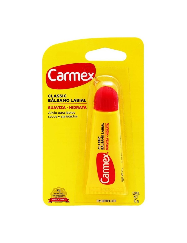 Pomada Labial Carmex Original Aplicador Tubo 10 G 