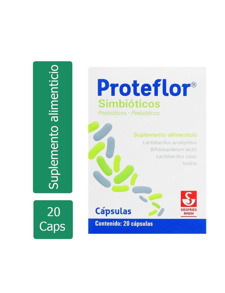 Proteflor Cápsulas 20 