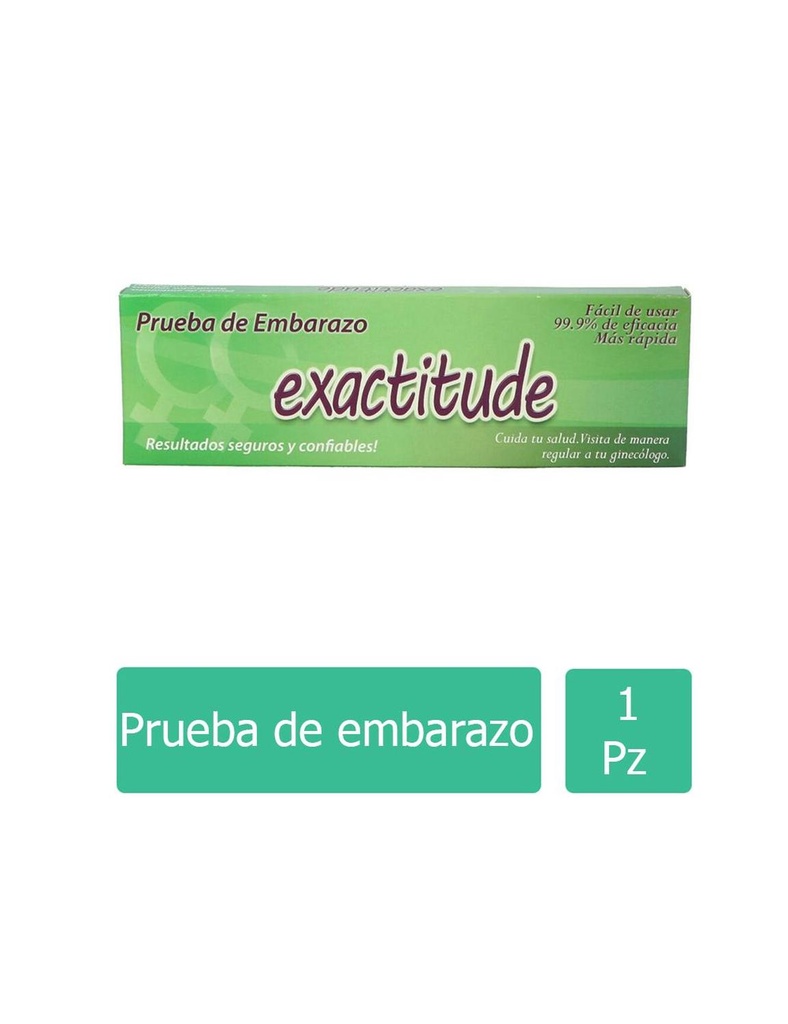 Prueba Embarazo Exactitude Pieza 
