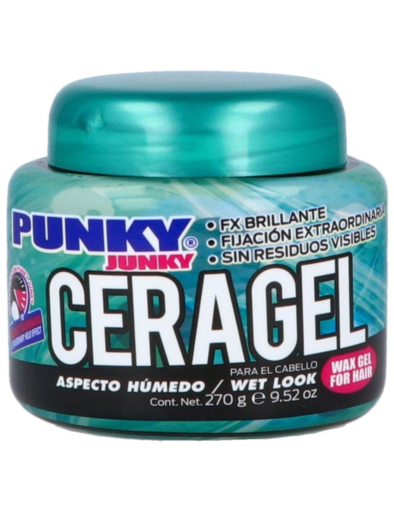 Cera Gel Punky Junky Húmedo 270 G 