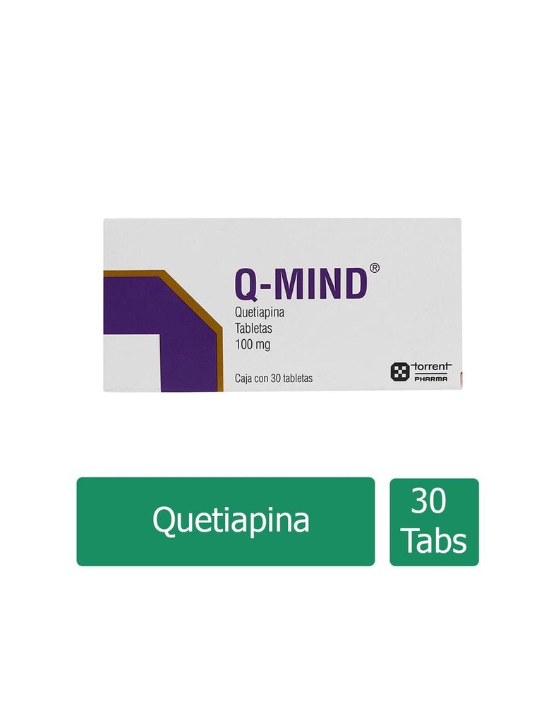 Q Mind 100 Mg 30 Tabletas 