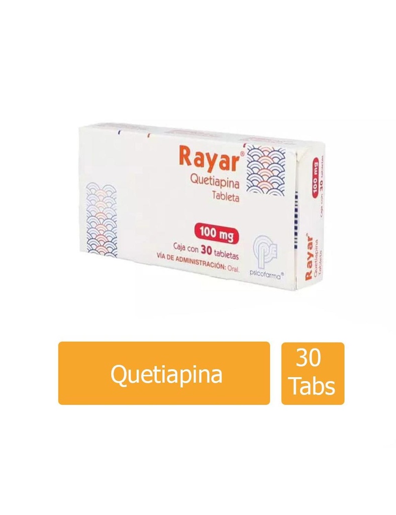 Rayar 100 Mg 30 Tabletas 