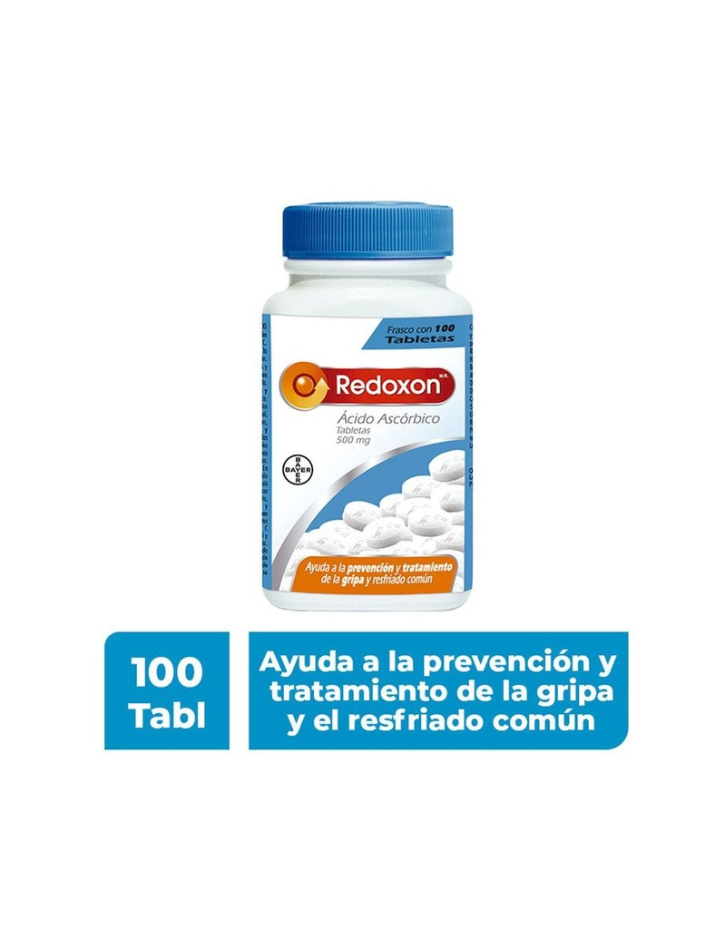 Redoxon 500 Mg Frasco Con 100 Tabletas