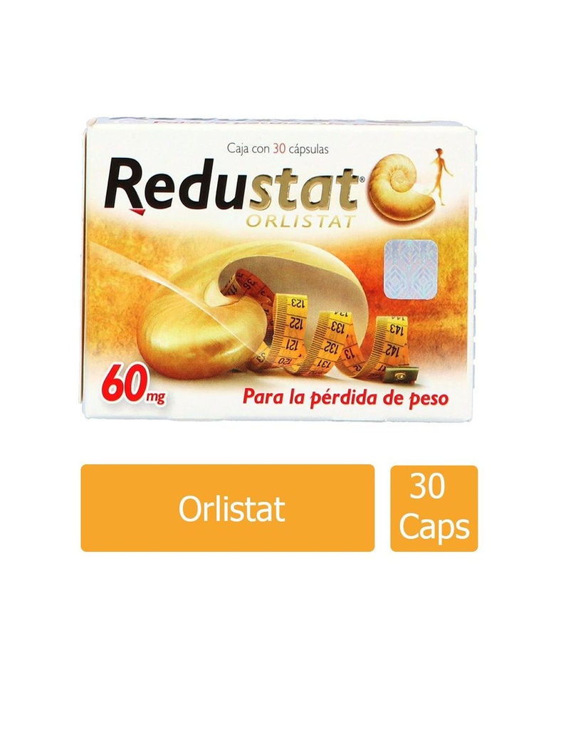 Redustat 60 Mg Caja Con 30 Cápsulas.