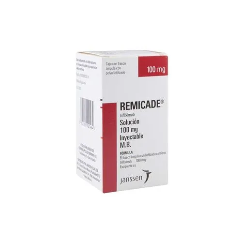 Remicade 100 Mg Solución Inyectable Frasco Ámpula Polvo Liof 