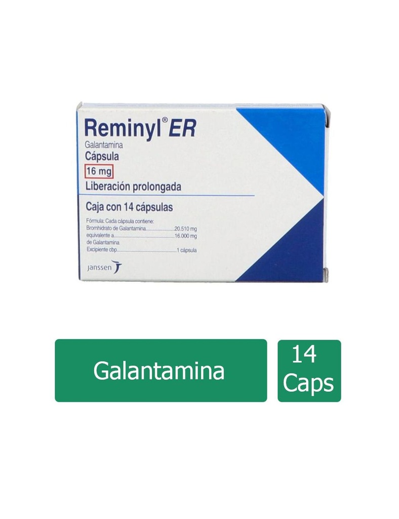 Reminyl ER 16 Mg 14 Cápsulas 
