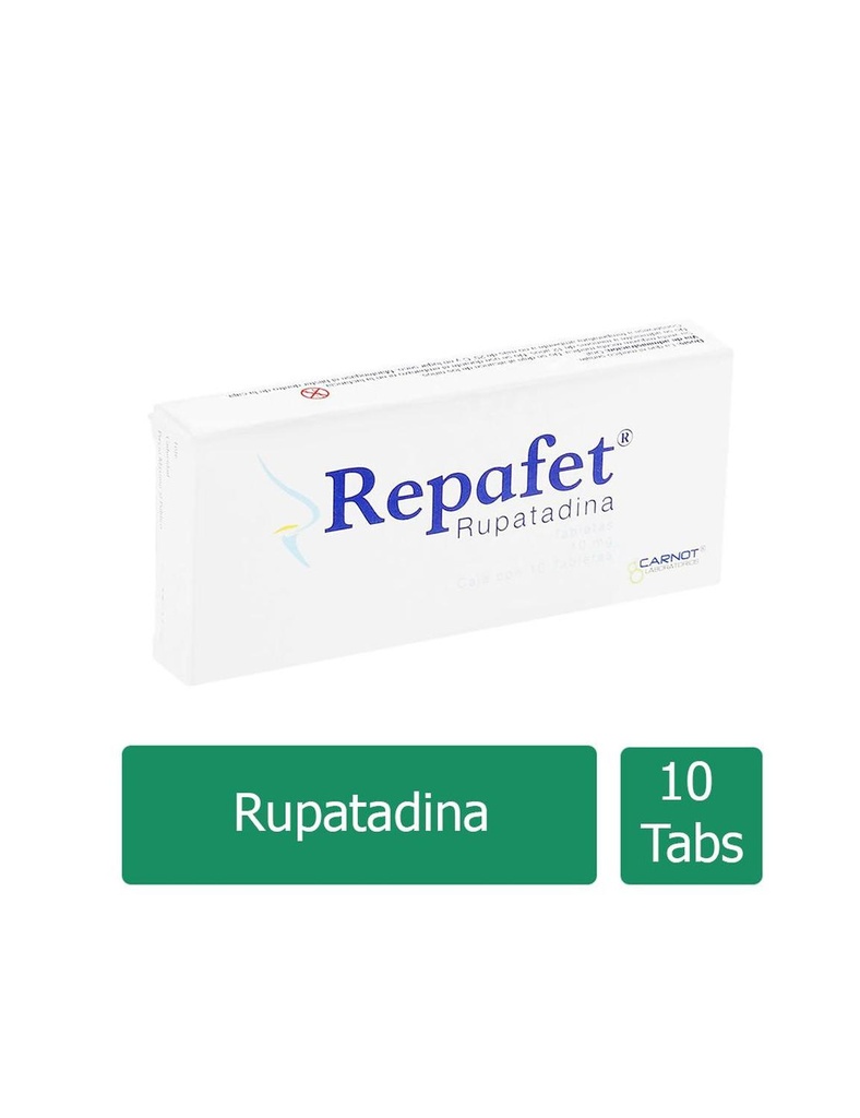 Repafet 10 Mg 10 Tabletas 