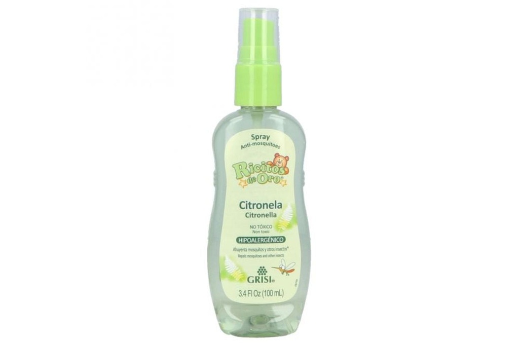 Repelente Ricitos Oro Anti Mosquitos Spray 100 Ml 