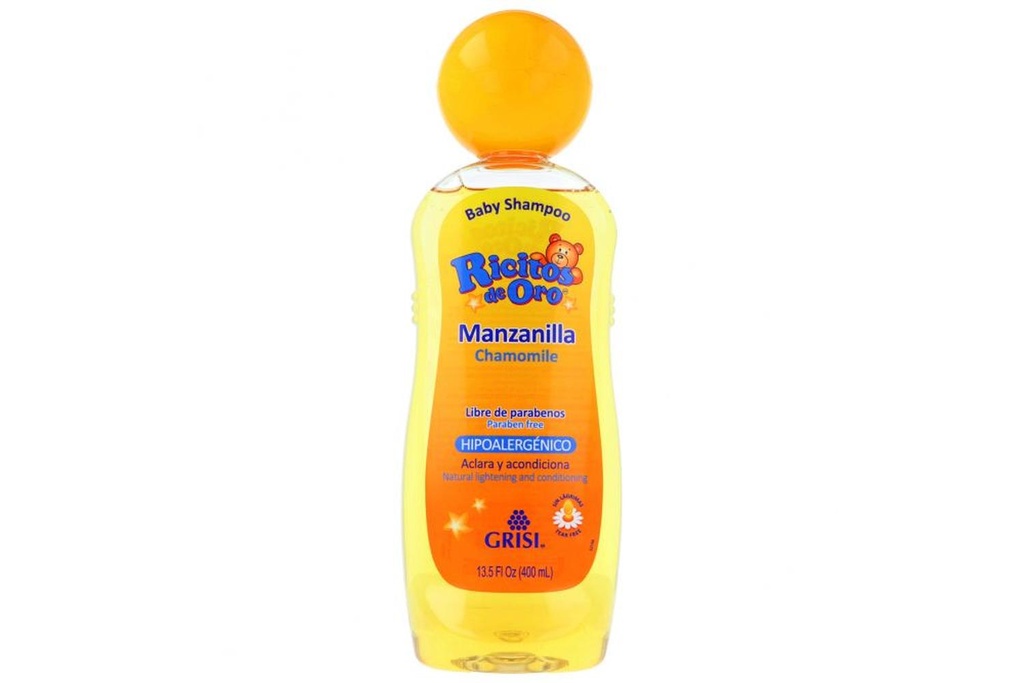 Shampoo Ricitos Oro Manzanilla Aclara-Protege 400 Ml 