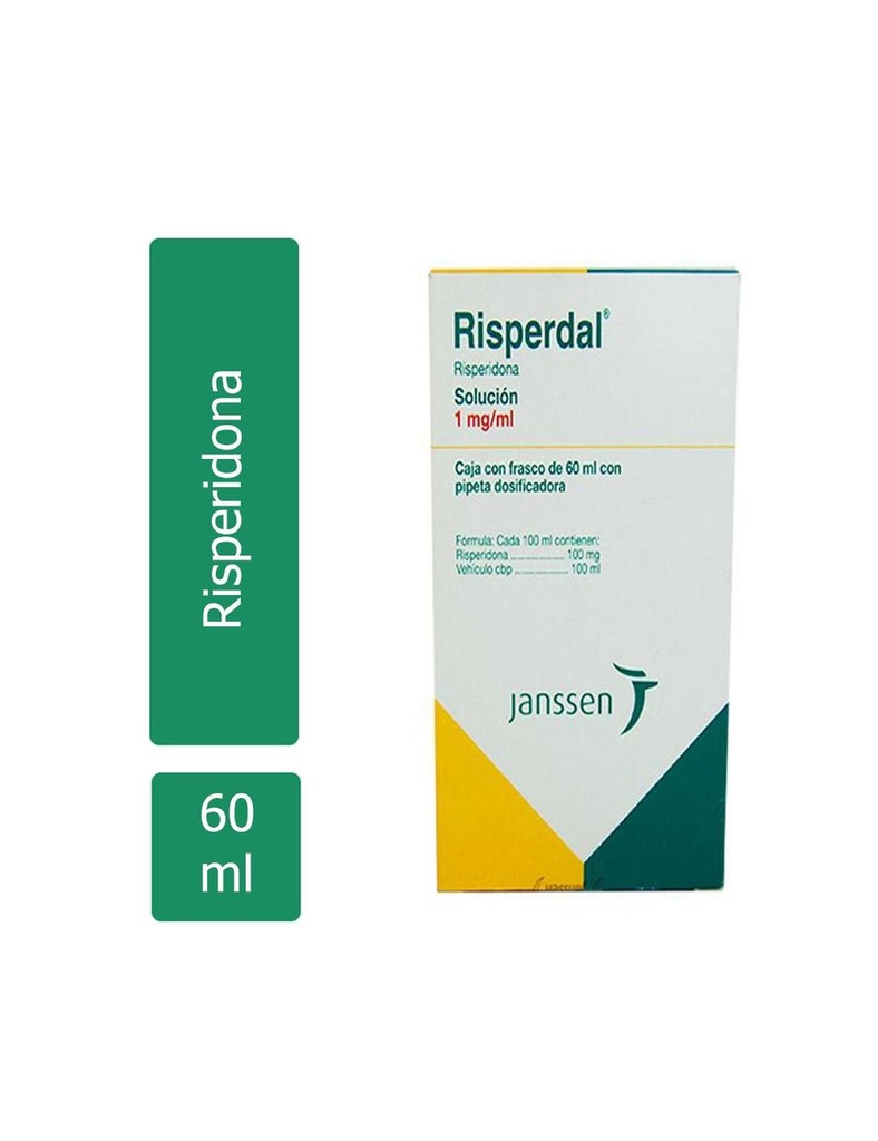 Risperdal 100 Mg Gotas 60 Ml 