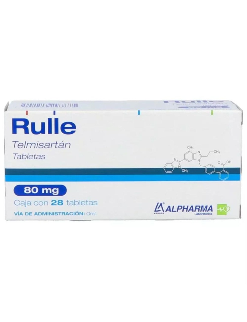Rulle 80 Mg 28 Tabletas 