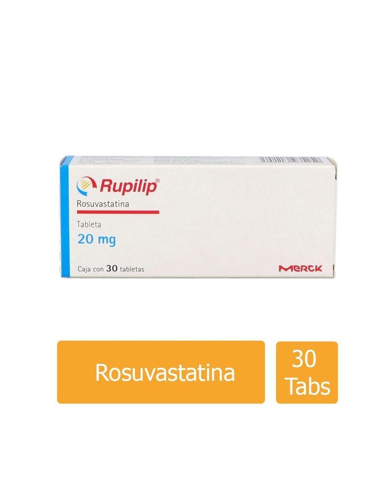Rupilip 20 Mg 30 Tabletas 