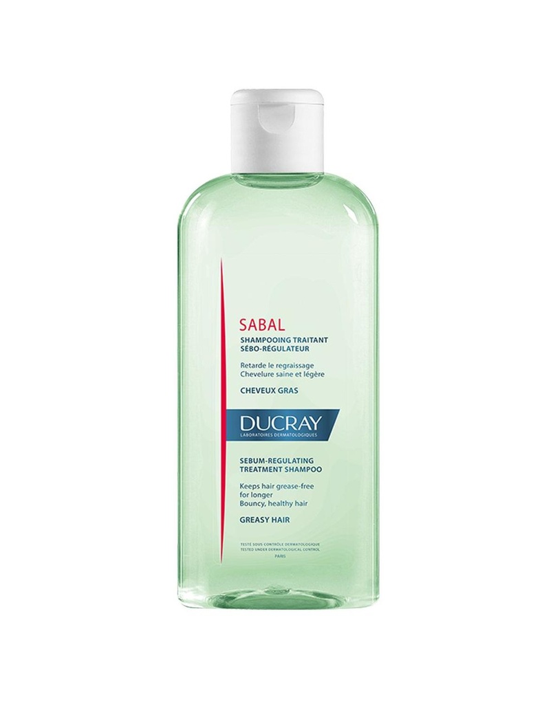 Ducray Sabal Shampoo Cabello Graso 200 Ml 
