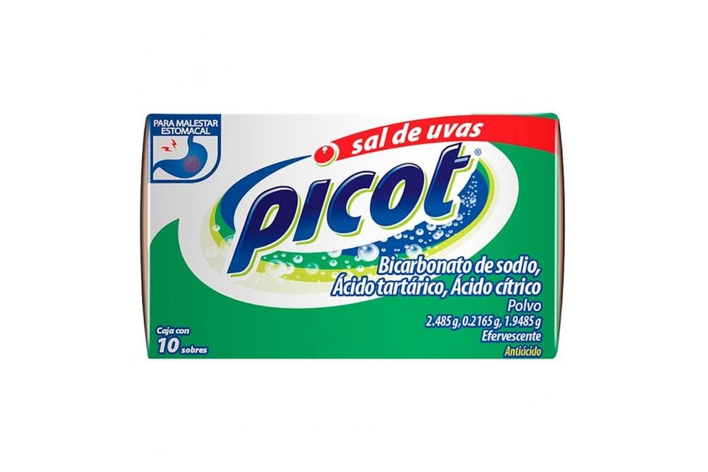 Sal De Uvas Picot Antiácido 10 Sobres 