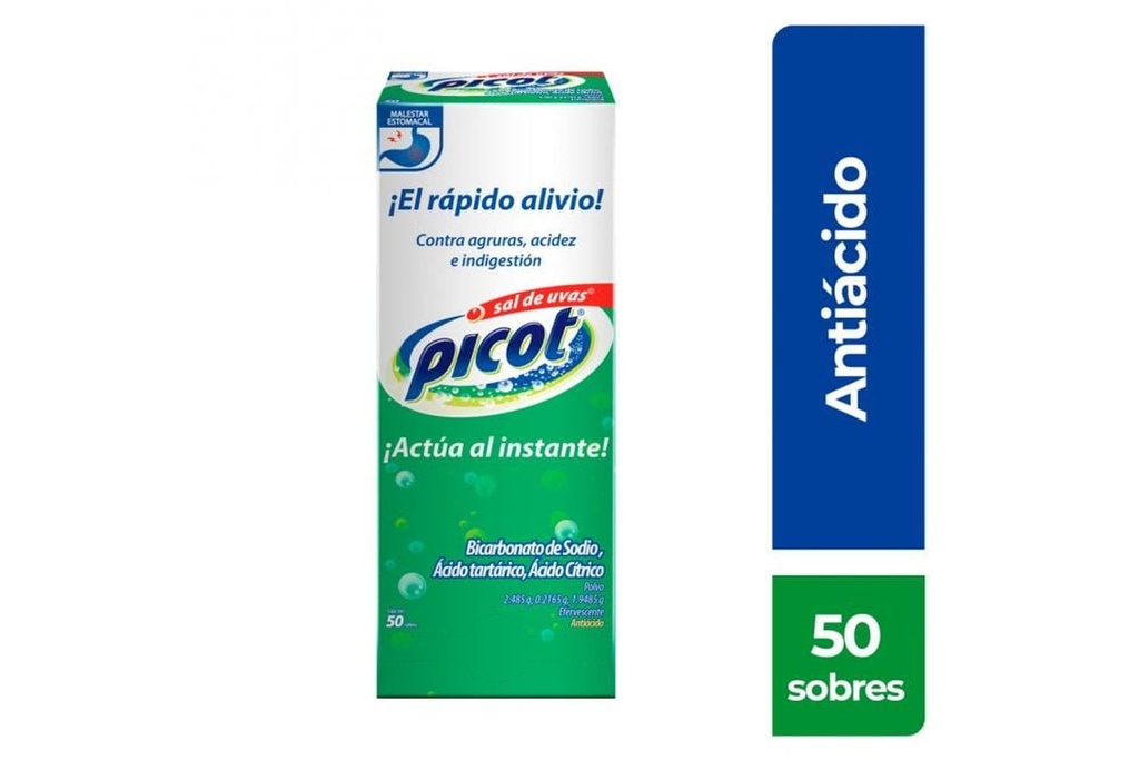 Sal De Uvas Picot Antiácido 50 Sobres 