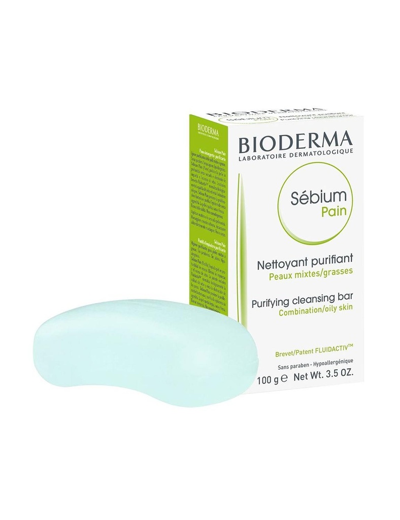 Barra Dermolimpiadora Bioderma Sébium Pain 100 G 