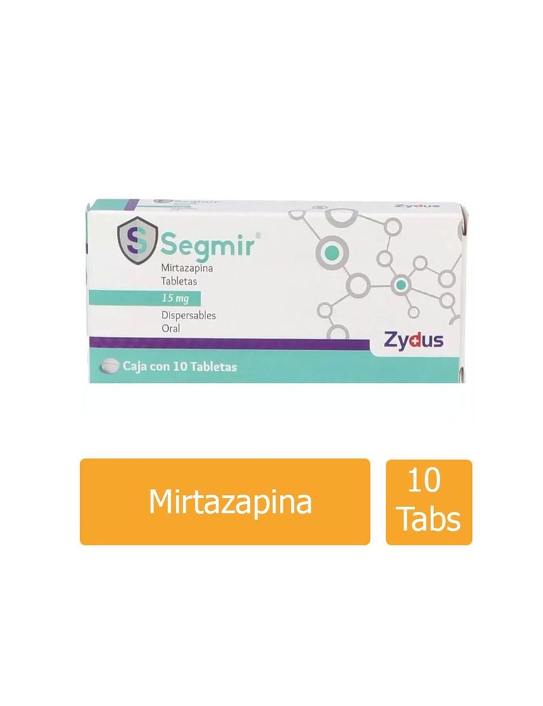 Segmir 15 Mg 10 Tabletas 
