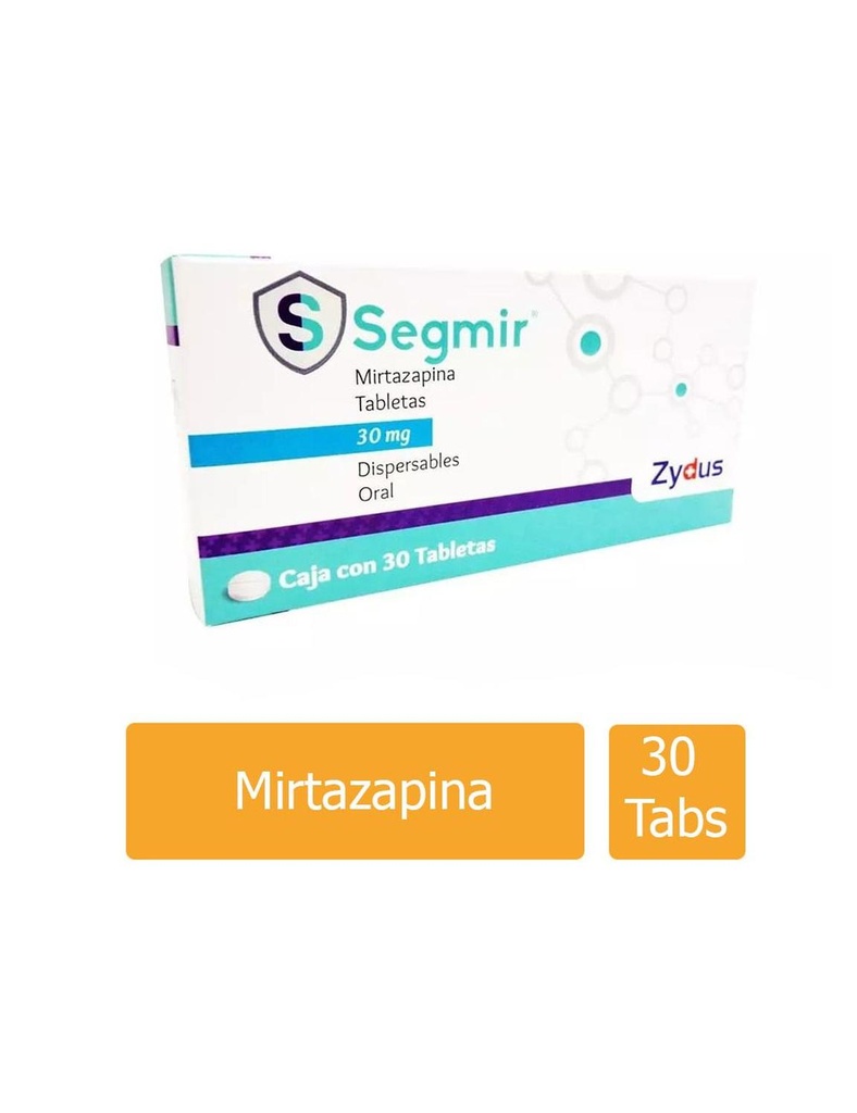 Segmir 30 Mg 30 Tabletas 