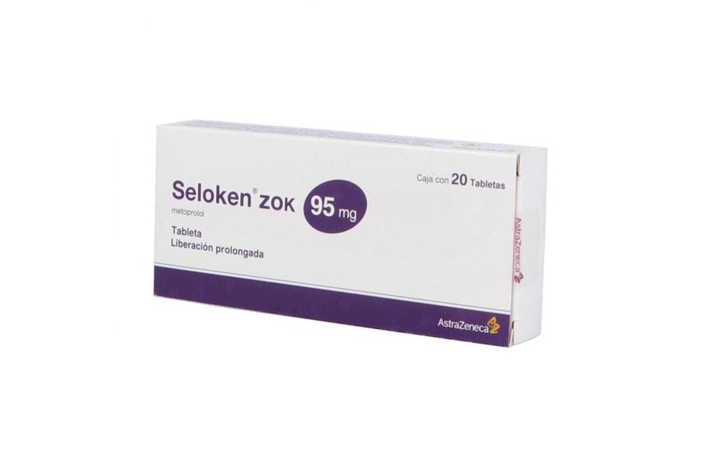 Seloken Zok 95Mg Caja Con 20 Grageas