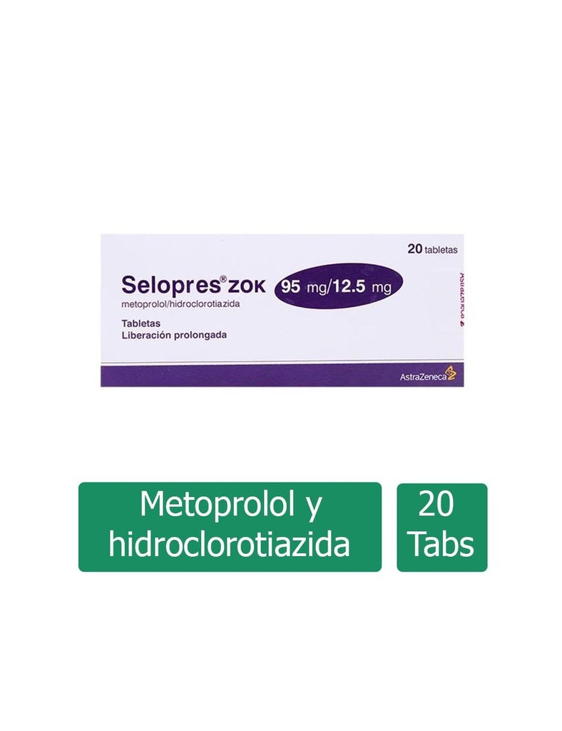 Selopres Zok Liberación Prolongada 20 Grageas 