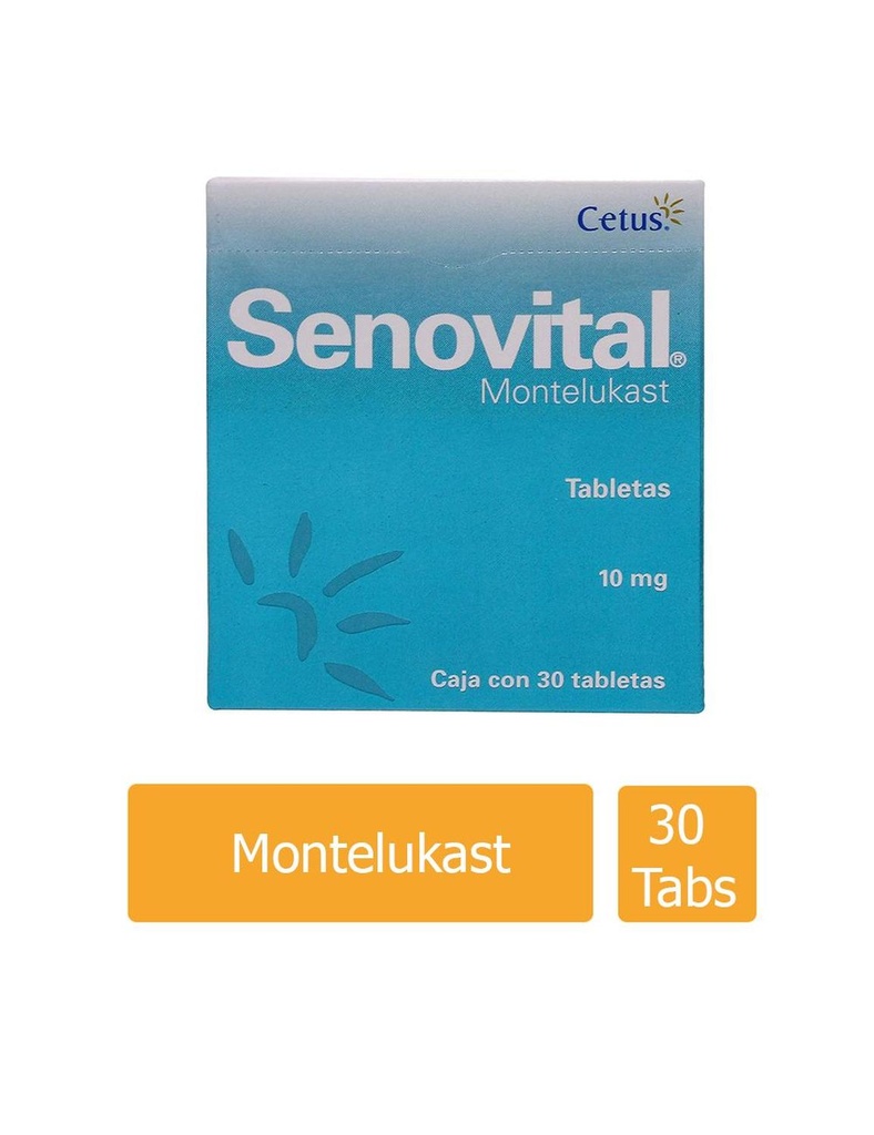 Senovital 10 Mg 30 Tabletas 