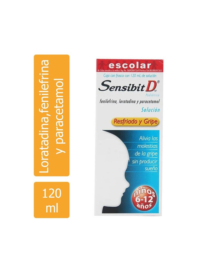 Sensibit D Nf Pediátrico Solución 120 Ml 