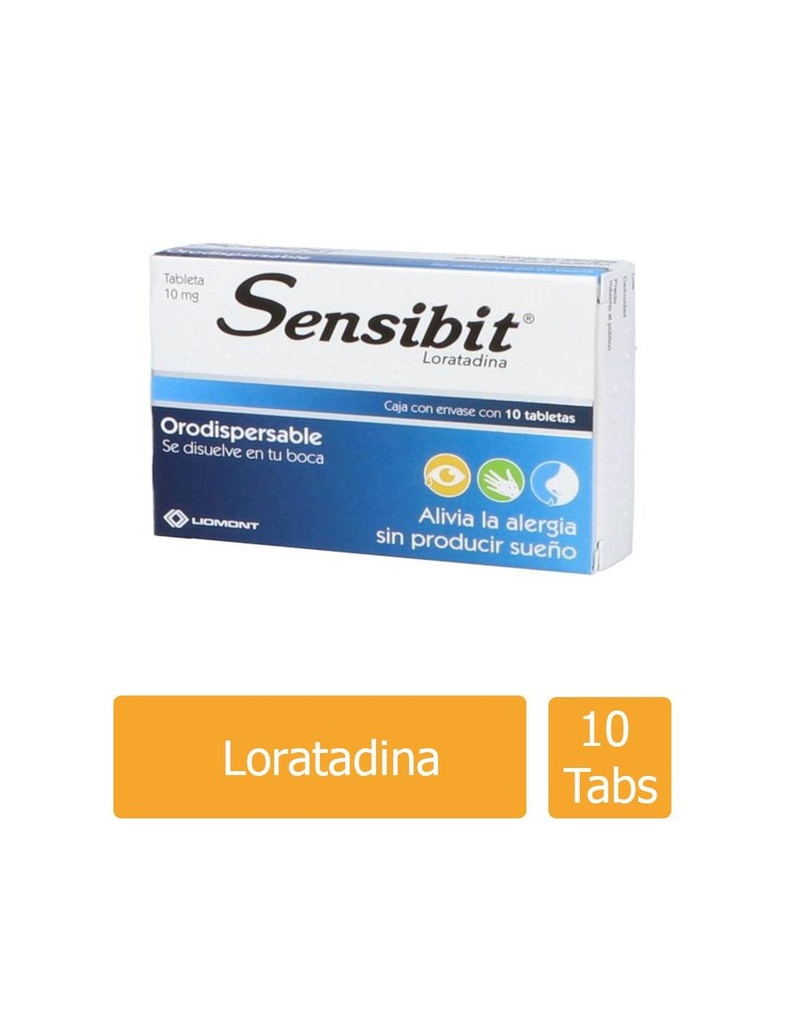 Sensibit Oro Dispersable 10 Mg 10 Tabletas 