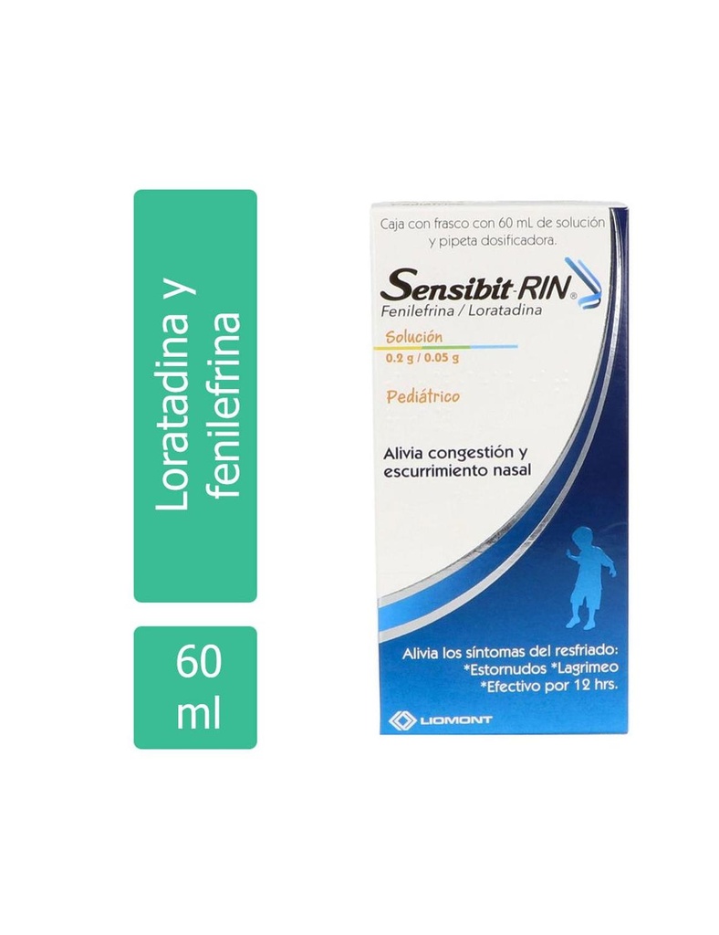 Sensibit Rin 0.2 / 0.05 G Solución Pediátrico 60 Ml 