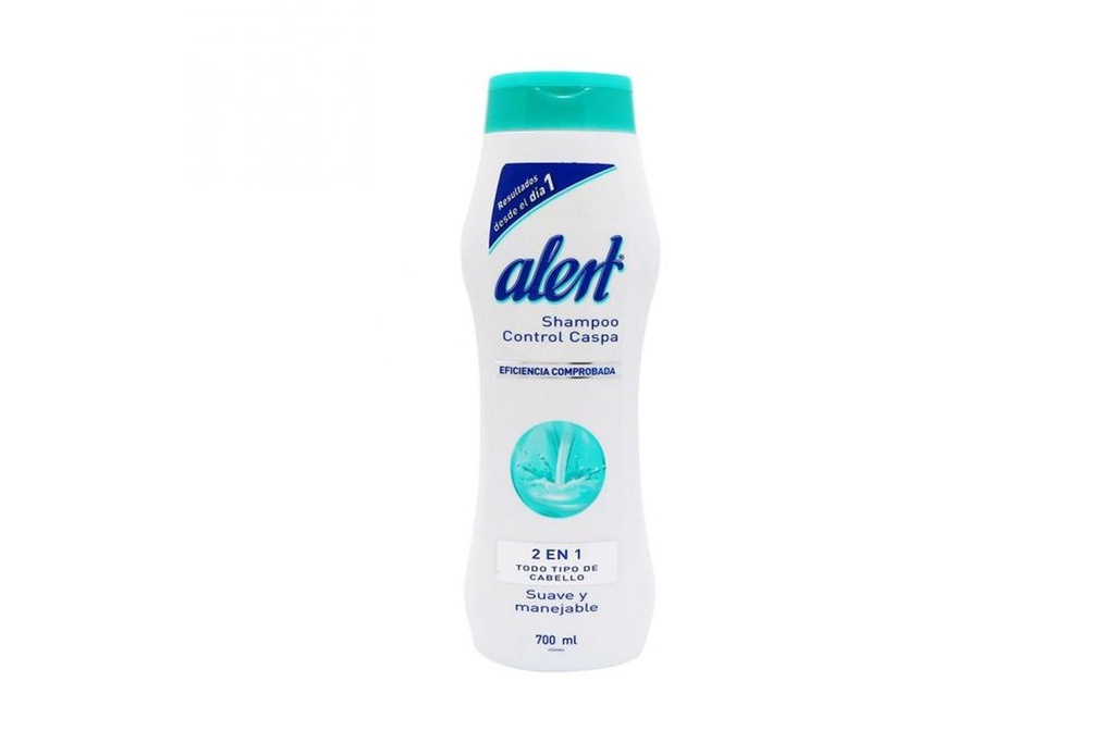 Shampoo Alert Control Caspa 2 En 1 700 Ml 
