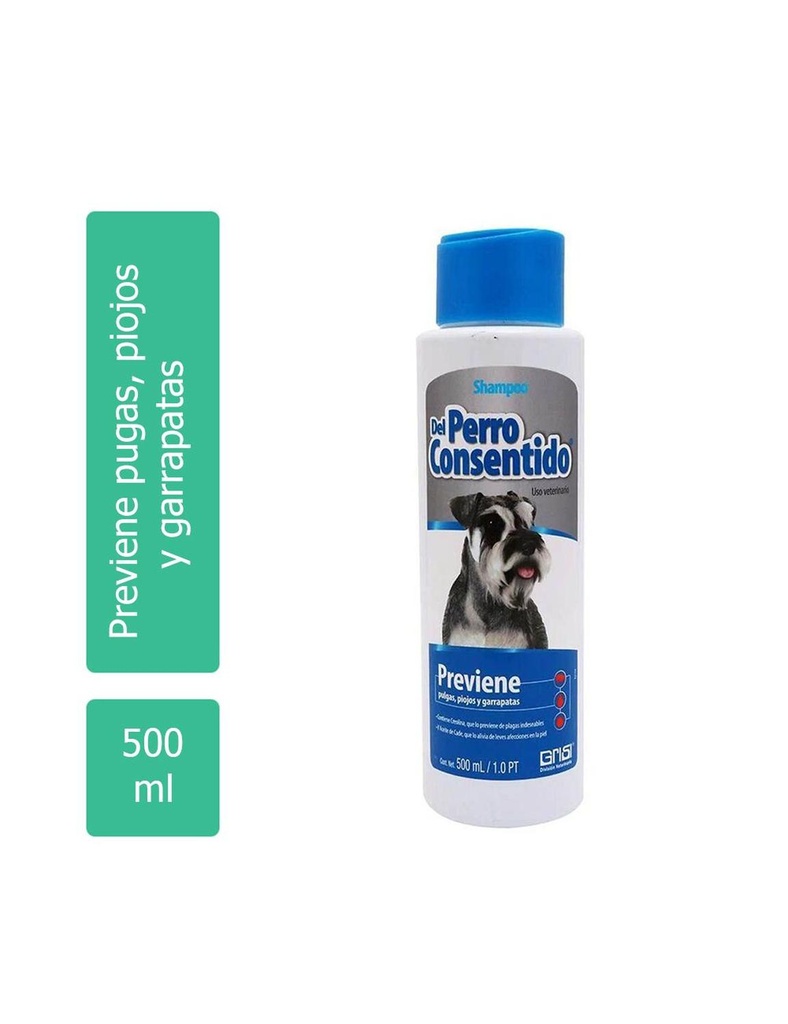 Shampoo Del Perro Consentido Frasco Con 500 Ml