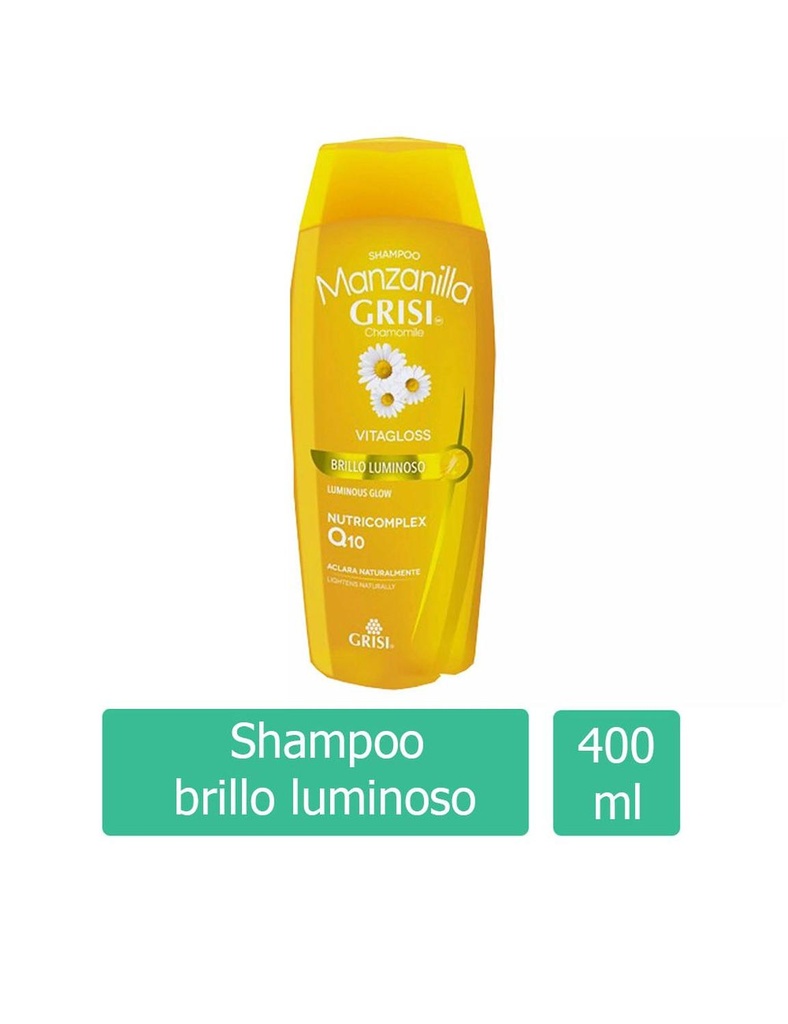 Shampoo Grisi Manzanilla Vitagloss 400 Ml 
