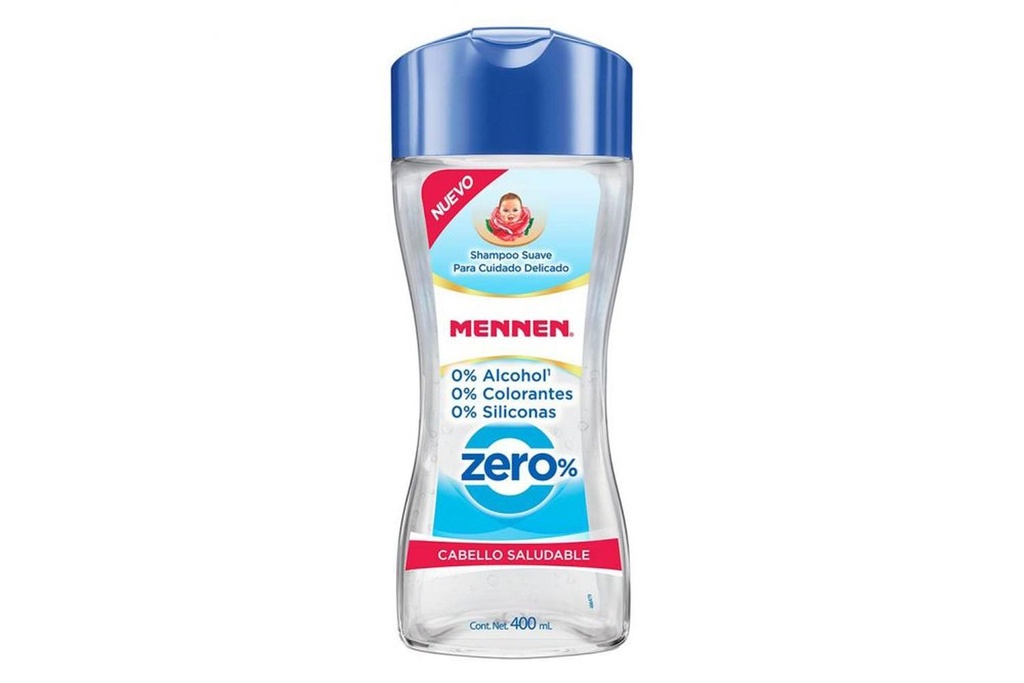 Shampoo Mennen Zero % Suavidad 400 Ml 