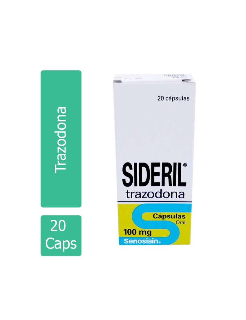 Sideril 100 Mg 20 Cápsulas 