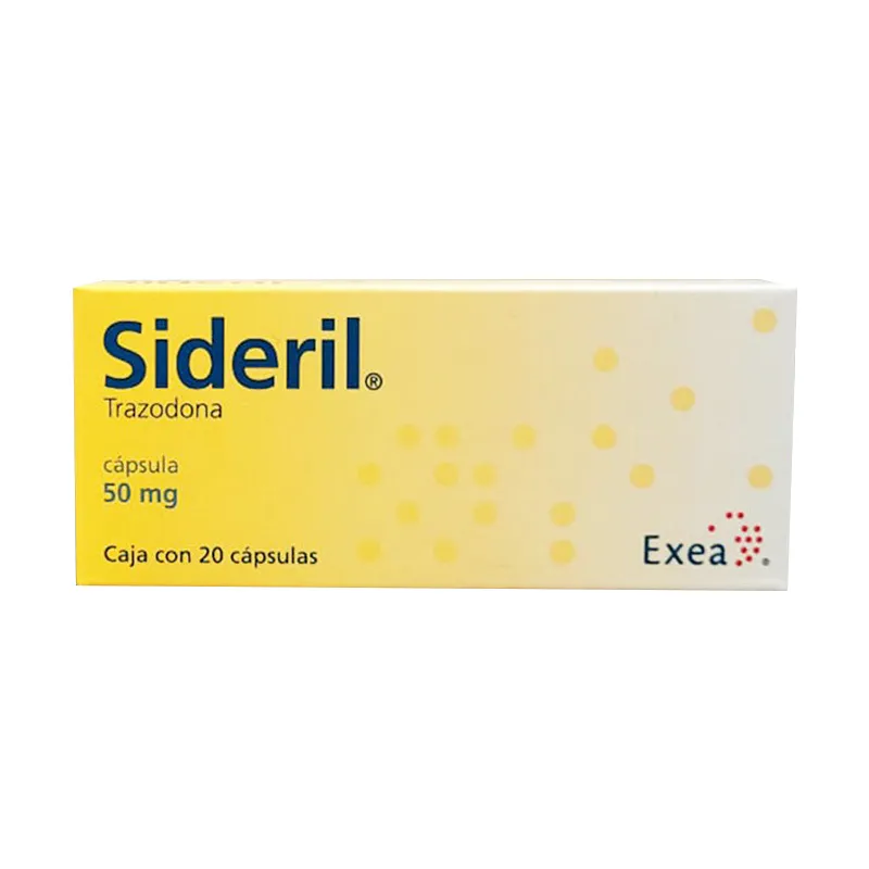 Sideril 50 Mg 20 Cápsulas 