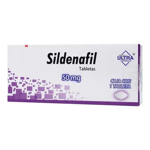 Sildenafil 50 Mg 1 Tableta Genérico Ultra Lab 