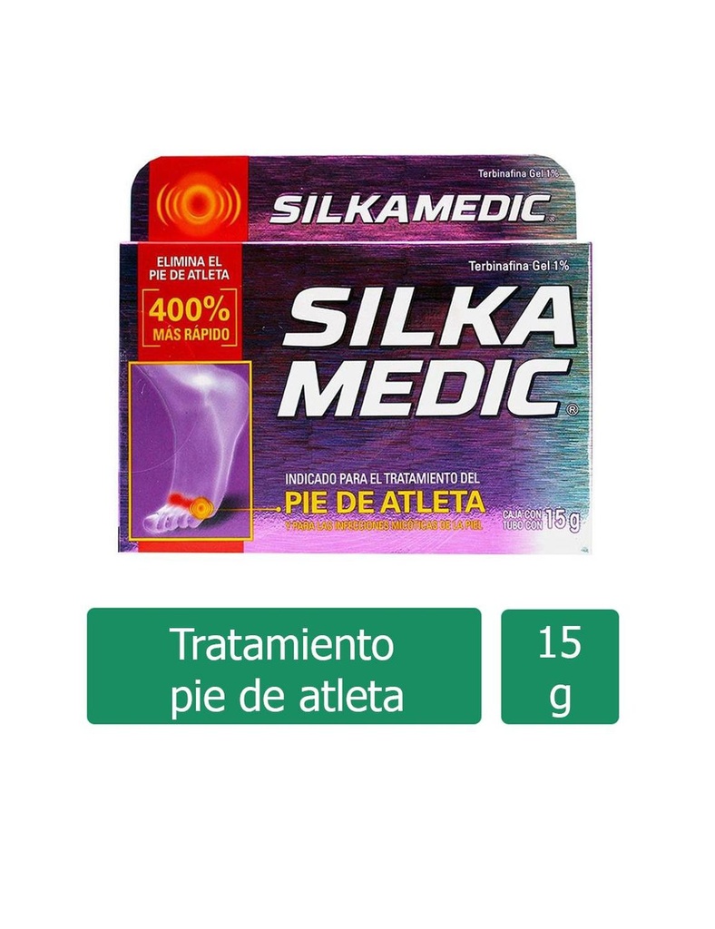 Silka Pie De Atleta Gel 15 G 